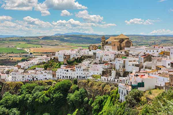 Witte dorpjes in Andalucia Spanje