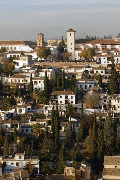 Arabische wijk Granada