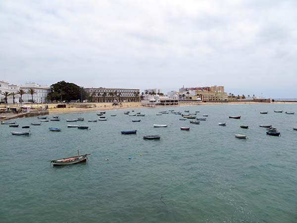 Cádiz strand Spanje