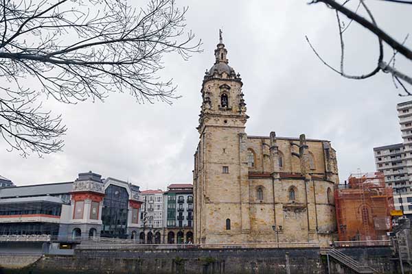 Iglesia de San Anton centrum Bilbao