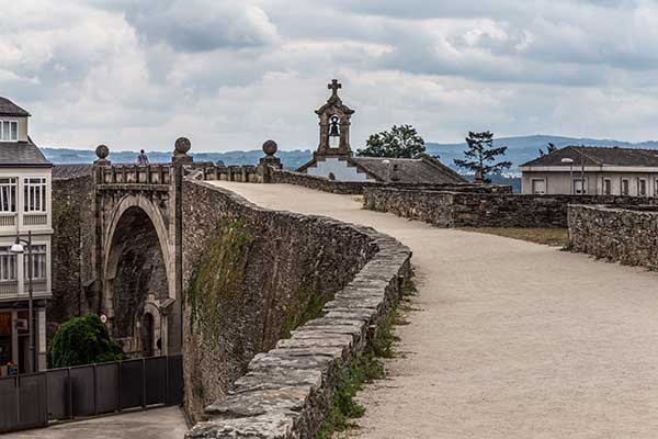 Romeinse stadsmuur Lugo Muralla Romana Lugo