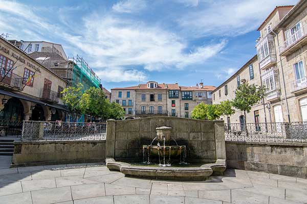 Plaza del Teucro Pontevedra