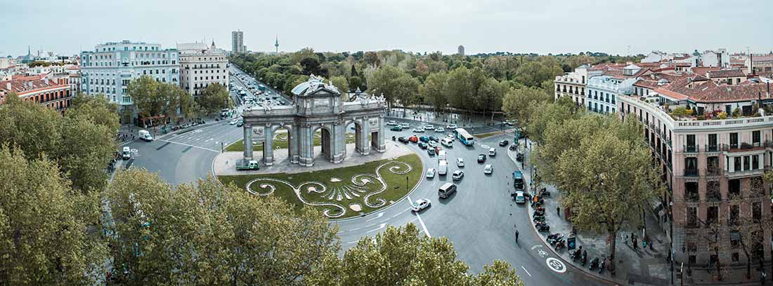 Puerta de Alcala Madrid stadspoort Puerta de Alcala Madrid
