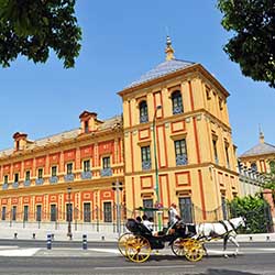 Sevilla stad Palacio San Telmo