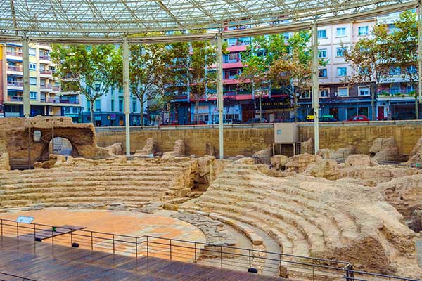 Zaragoza bezienswaardigheden Romeinen